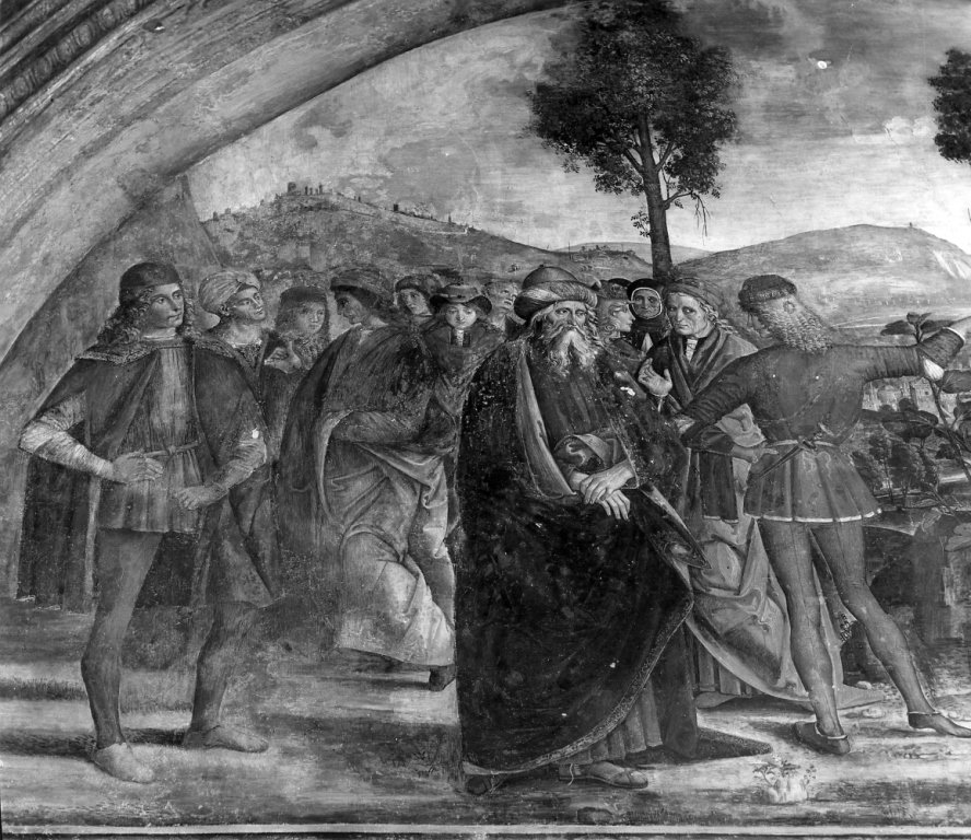 San Bernardino (dipinto) di Bernardino di Betto detto Pinturicchio (secc. XV/ XV